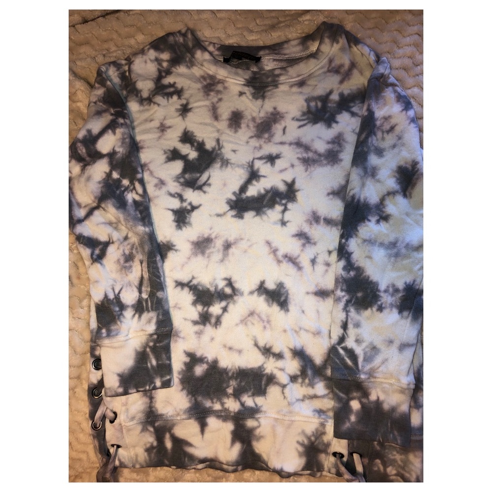 Tie dye sweater.